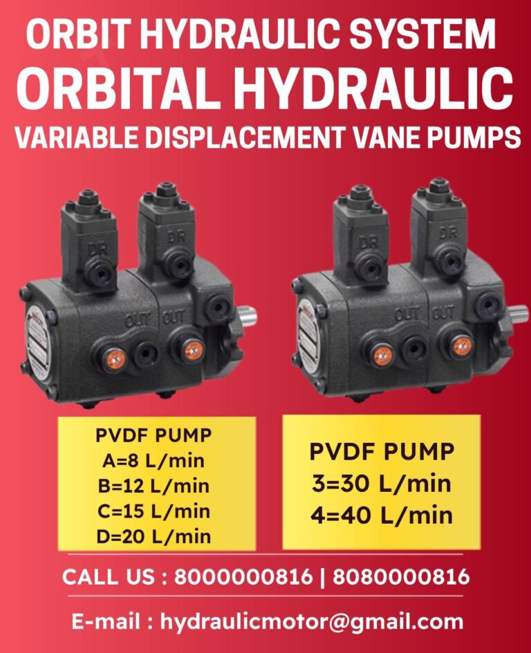 PVDF2-A20-C55-15 Anson Hydraulic PVF Series Double Vane Pump